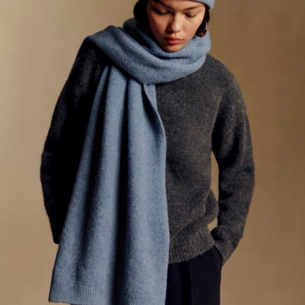 Sezane Marianne Baby Alpaca Scarf